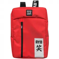 Smile Akira Mochila para Portátil hasta 16" Impermeable Antirrobo Roja