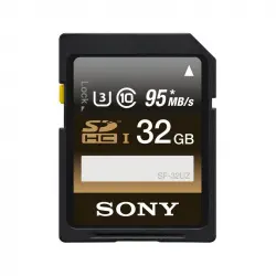 Sony Professional SF32UZ Tarjeta de Memoria SDHC 32GB Clase 10 UHS-I U3