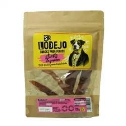 Sr Lobejo Snack para Perros Sticks de Jamón, 1 x 120 gr