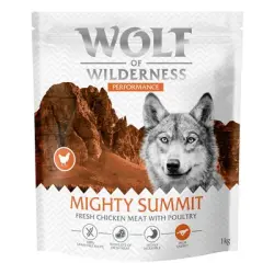 Wolf of Wilderness «Explore The Mighty Summit» Performance, sin cereales - 1 kg - Receta nueva