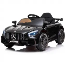 Ataa Cars Coche Eléctrico Infantil Licencia Oficial Mercedes GTR Mini 12V Negro