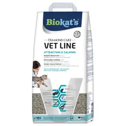 Biokat's DIAMOND CARE Vet Line Attracting & Calming arena aglomerante - 10 l