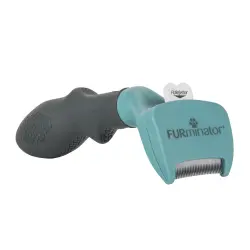 Cepillo FURminator deShedding escarpidor para gatos - Gatos pequeños/pelo corto