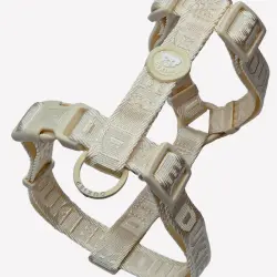 Dukier Arnés Clásico Beige para perros - M