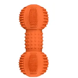 Flamingo Dental Dumbbell Naranja