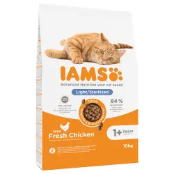 IAMS for Vitality Adult Sterilised con pollo fresco - 10 kg