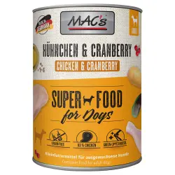 MAC's Adulto 6 x 800 g - Pollo y arándanos