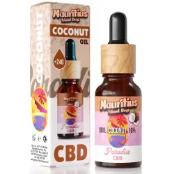 Mauritius Island Dogs Paradise Aceite 10% CBD Base MCT-Coco Relajante para Perros y Gatos - 10 ml