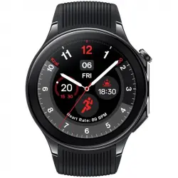 OnePlus Watch 2 Black Steel Reloj Smartwatch Amoled 140-210mm Negro