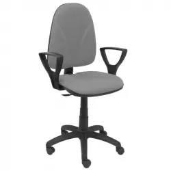 Piqueras y Crespo Algarra Bali Silla de Oficina con Brazos Fijos Gris Claro