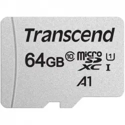 Transcend 300S MicroSDXC 64GB U1 A1 Clase 10