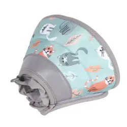 UAMLY Collar de recuperación suave para gatos - Azul S