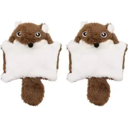 UAMLY  interactivo de peluche para gatos - 2 artículos marrones