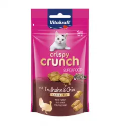 Vitakraft Crispy Crunch Bocaditos Pavo para gatos
