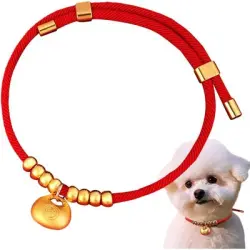 HausPets Collar para perro/gato, lingote de oro de aleación zinc, Año Chino - Artículo 1