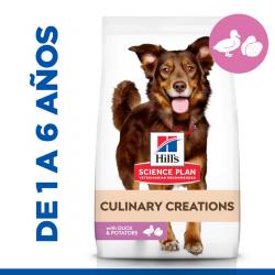 Hill's Science Plan Culinary Creations Pato y Patata pienso para perros medianos