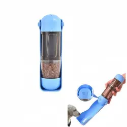IntiMeg Botella de agua plegable para mascotas - 1 pieza