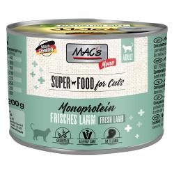 MAC's Mono Sensitive 6 x 200 g en latas para gatos - Cordero