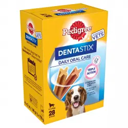 Pedigree Dentastix cuidado dental diario - Perros medianos - 28 unidades