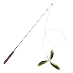 TIAKI Caña telescópica con plumas - 1 unidad