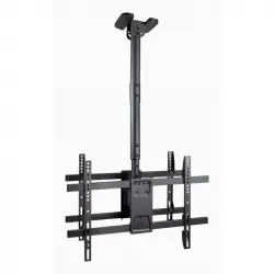 TooQ LPCE2286TSLI-B Soporte de Techo para 2 Pantallas 43"-86" Negro