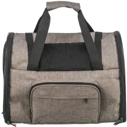 Trixie Mochila Transportín Marrón para perros y gatos - 41 × 30 × 21 cm