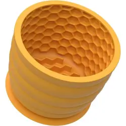 UAMLY Comedero para lamer para perros con ventosa - AMARILLO