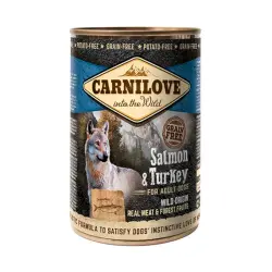 Carnilove Adult Wild Meat 6 x 400 g - Salmón y pavo