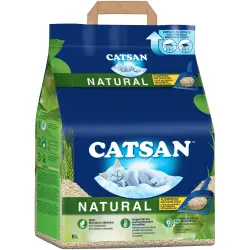 Catsan arena para gatos: ¡15 % de descuento! - Natural - 8 l