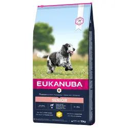 Eukanuba Caring Senior razas medianas - 15 kg