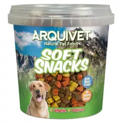 Golosinas para perros Soft snacks huesitos de buey 800 grs., Unidades 6 unidades