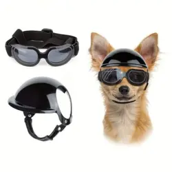 IntiMeg Conjunto de gafas y casco para perros - Artículo 1