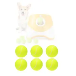 IntiMeg Juego de pelotas de tenis para perros - 5CM*Seis pelotas
