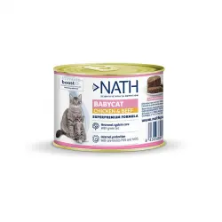 Nath Kitten Mousse de Pollo y Ternera lata para gatos