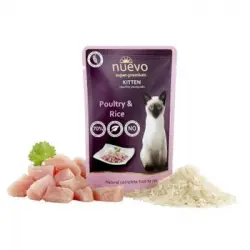 Nuevo Sobre Gato Junior: Ave Y Arroz, 85 G