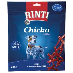 Rinti Extra Chicko Mini láminas para perros - Pato (225 g)