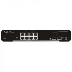 Ruijie Networks RG-NBS3100-8GT2SFP Switch 10 Puertos Gestionado L2 Gigabit Ethernet Negro