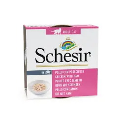 Schesir en gelatina 6 x 85 g - Filete de pollo con jamón