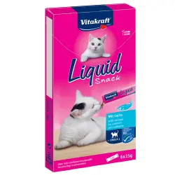 Vitakraft Cat Liquid Snack Salmón + Omega 3 1 unidad