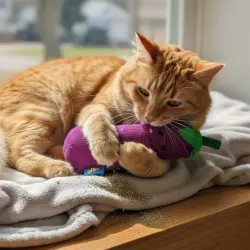 BAM! Peluche Berenjena con Catnip para gatos