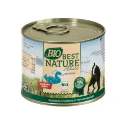 Best Nature Cats Bio pato y calabaza - 6 x 200 g