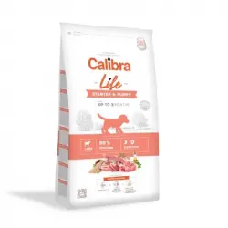Calibra dog life starter & puppy cordero pienso para perros, Peso 2,5 Kg