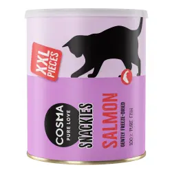 Cosma Snackies XXL Maxi Tubo snacks para gatos - Salmón (150 g)