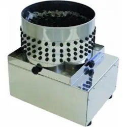 Desplumadora Automática Para Perdices-codornices 46x37x49 Cm Acero Inoxidable.