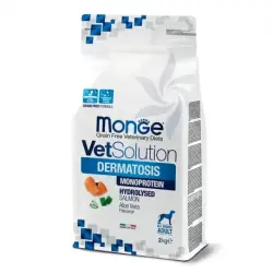 Monge VetSolution Dermatosis Monoprotein Pienso para Perros con Salmón, 12 Kg