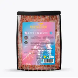 Nutricione menú dieta BARF sabor pavo y boqueron para gatos - 500 g