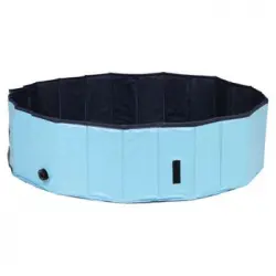 Piscina Para Perros Azul L 120x30 Cm @pet