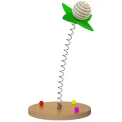 UAMLY  para gatos con pelota de sisal - 1 pieza