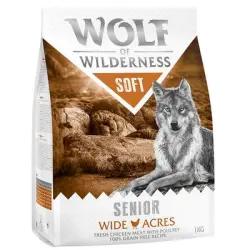 Wolf of Wilderness Senior Soft Wide Acres con pollo - 1 kg