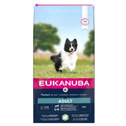 Pienso para perros pequeños y medianos Eukanuba Adult Small/Medium Cordero 12 Kg